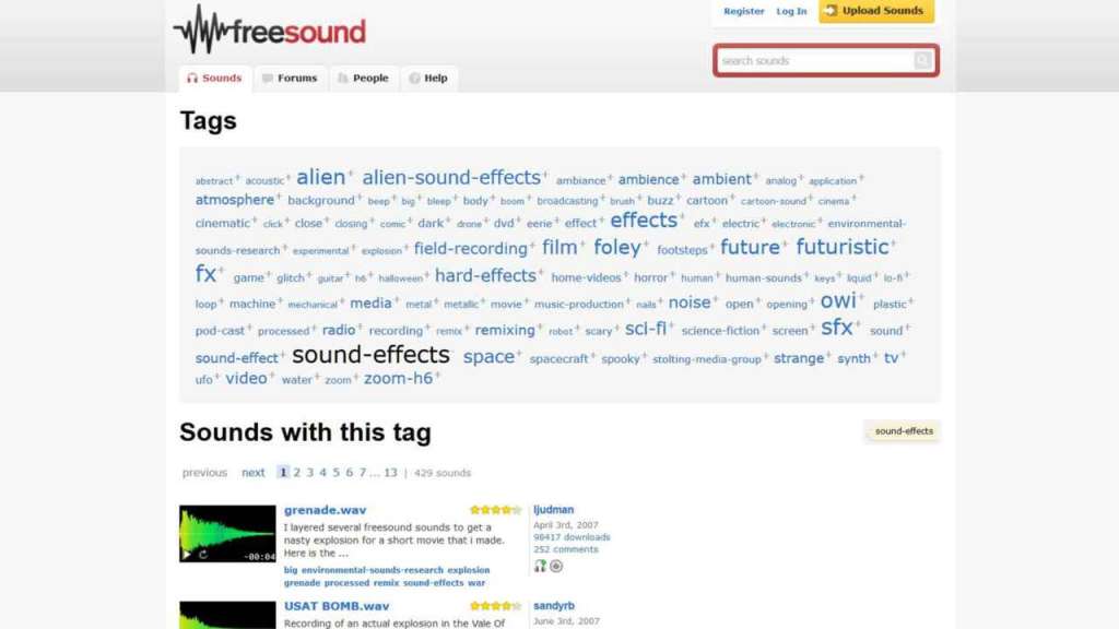 Sound Free: Scaricare effetti sonori gratis (Fx sound) per film e cortometraggi