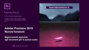 Adobe Praemiere 2019: nuovi algoritmi per pulire l’audio