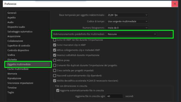 Come importare grafica vettoriale in Adobe Premiere 2019