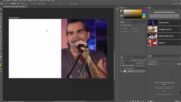 Come ritagliare una porzione di immagine con Adobe Photoshop
