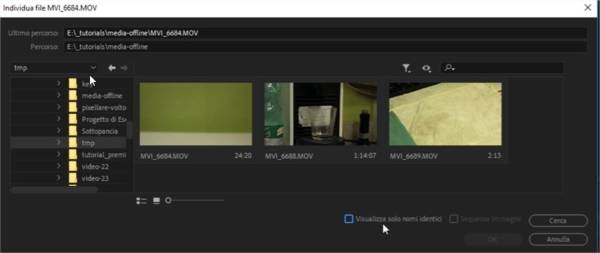 Come individuare i file multimediali offline in Adobe Premiere Come individuare i file multimediali offline in Adobe Premiere