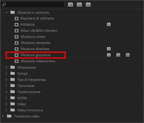 Come oscurare un volto: la sfocatura gaussiana in Adobe Premiere
