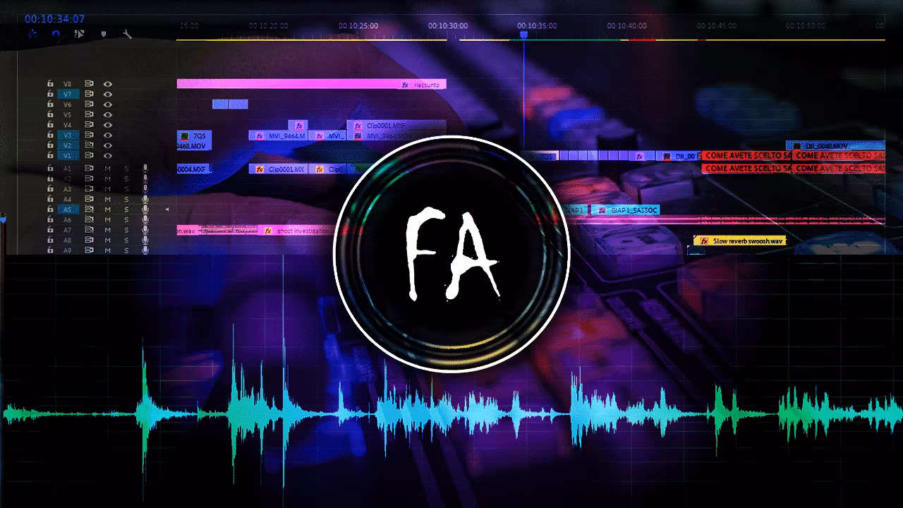 Come gestire l'audio in adobe premiere