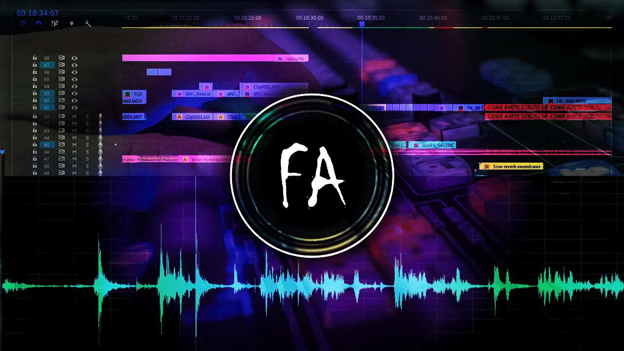 Come gestire l'audio in adobe premiere