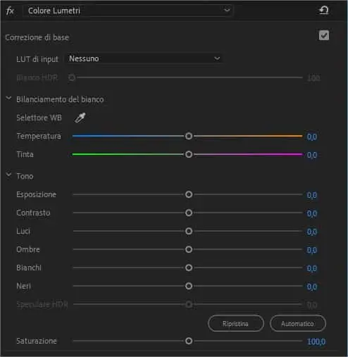 Lumetri Color in Adobe Premiere Pro