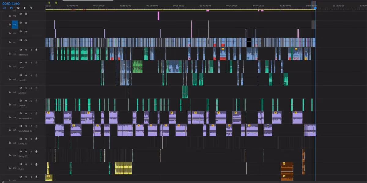 Come modificare una sequenza Premiere Pro in Adobe Audition
