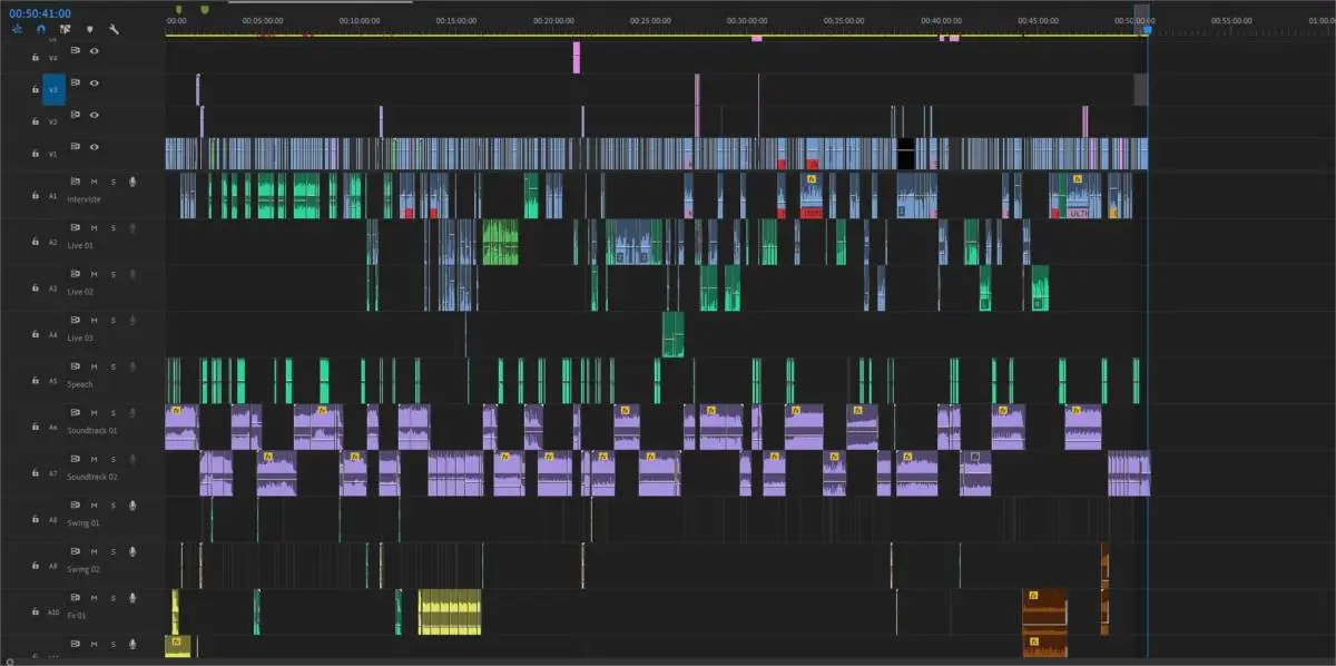 Come modificare una sequenza Premiere Pro in Adobe Audition