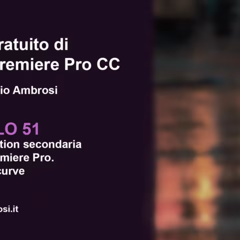 Color Correction Secondaria in Adobe Premiere Pro