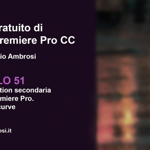 Color Correction Secondaria in Adobe Premiere Pro