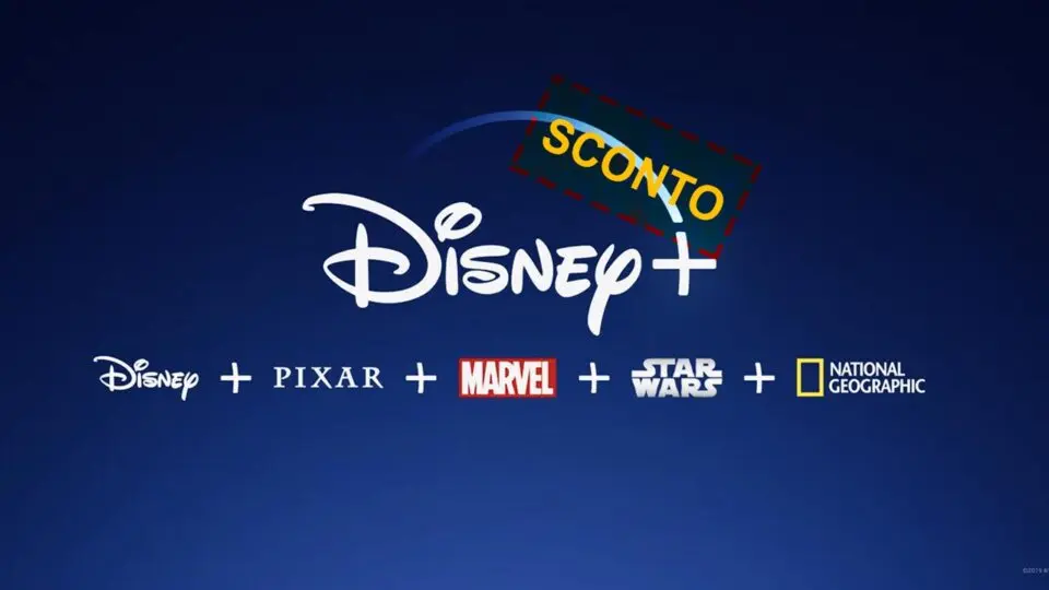 Sconto sull'abbonamento annuale per chi si abbona a Disney+ entro il 23 marzo 2020