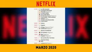 Cosa vedere su Netflix nel mese di Marzo 2020
