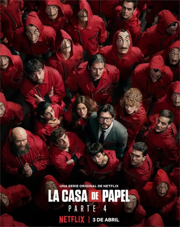 La casa di carta 4: dal tre aprile su Netflix La casa di carta 4: dal tre aprile su Netflix