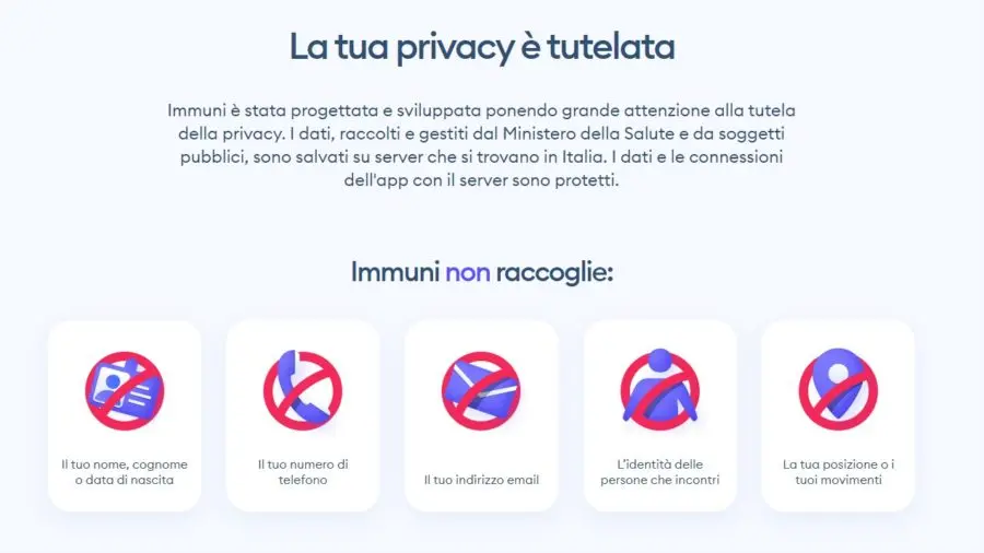 App Immuni: sicurezza e privacy