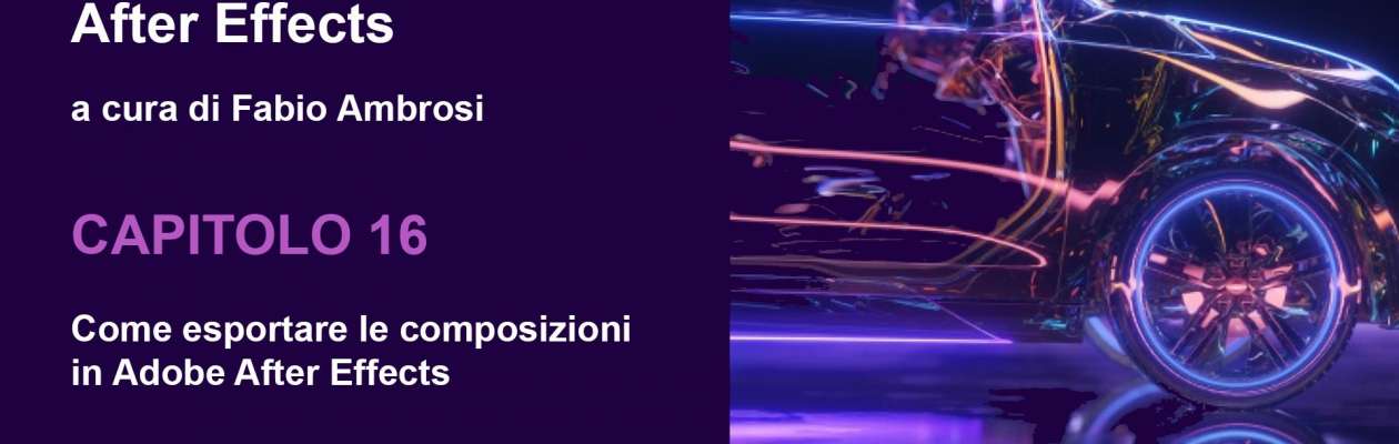 Come Esportare Un Video Da After Effect