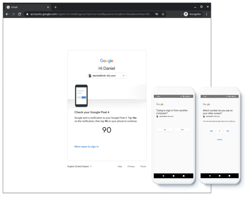 Google: cambia la verifica in due passaggi predefinita