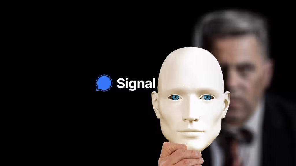 Signal: una funzione per oscurare i volti: “Il 2020 è un ottimo anno per coprirsi la faccia”