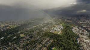 Microsoft Flight Simulator 2020: effetti speciali meteo - Arcobaleni