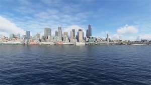 Microsoft Flight Simulator 2020: effetti speciali meteo - Riflessi su tempo sereno