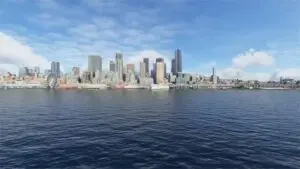 Microsoft Flight Simulator 2020: effetti speciali meteo - Riflessi su tempo sereno