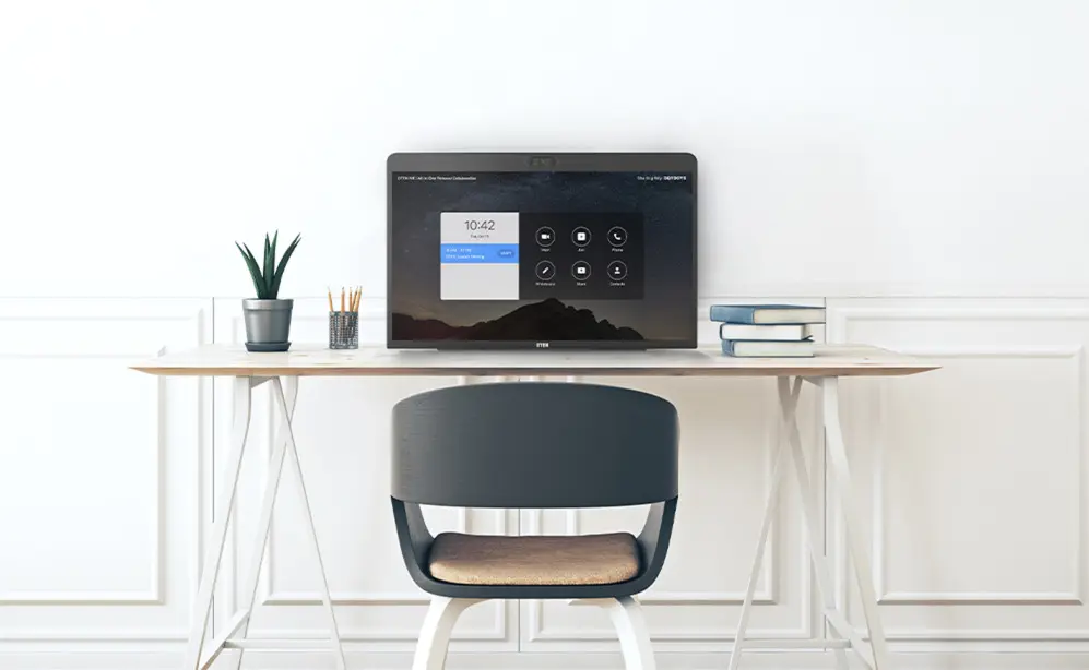 Zoom certifica un dispositivo per lo smart working: un monitor touch screen per il lavoro a distanza