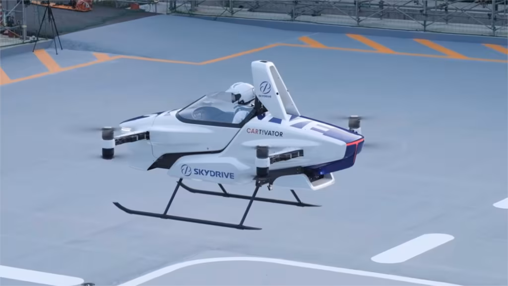 La Skydrive testa la prima automobile volante