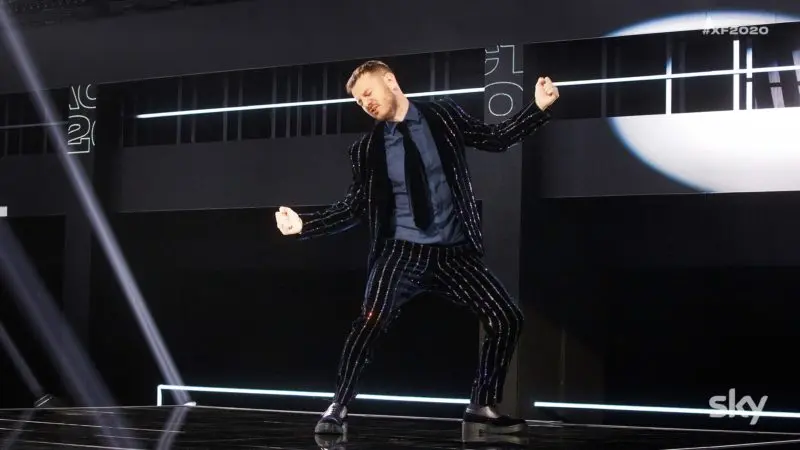 X factor 2020: Alessandro Cattela (foto Sky)