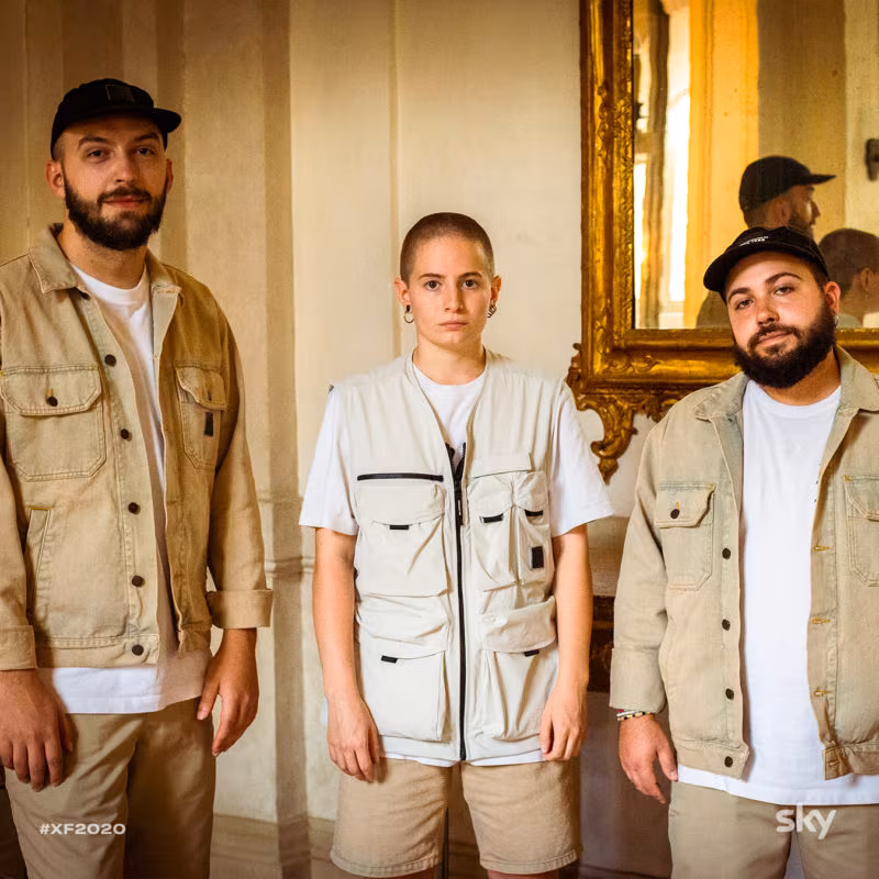 X Factor 2020 - gruppi: i Melancholia (foto sky)