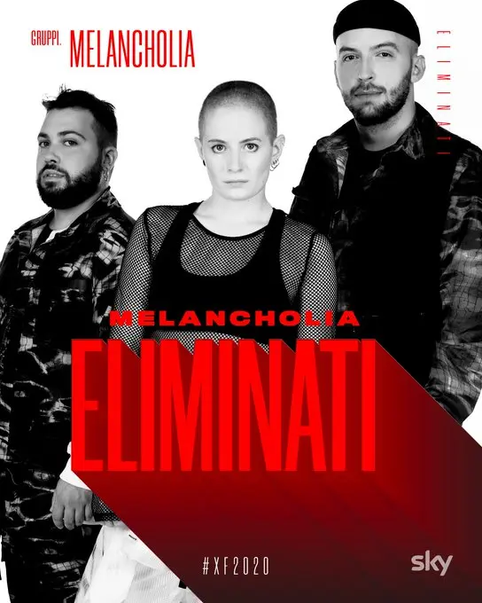 A sorpresa i Melancholia eliminati da X Factor 2020