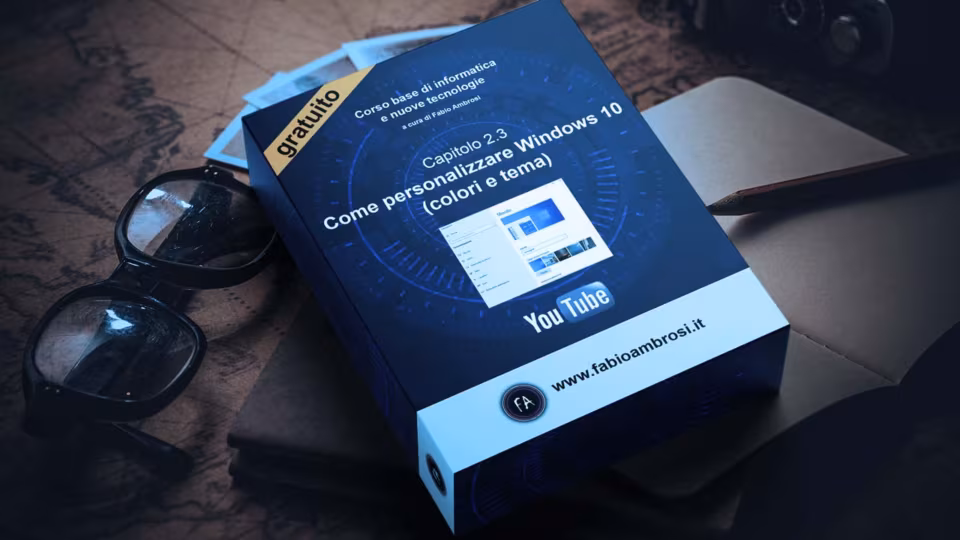 Come personalizzare Windows 10 (colori e tema) - Corso online di informatica e nuove tecnologie