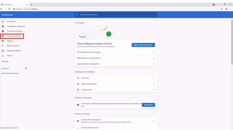 Come cancellare la cache e i dati personali in Google Chrome (desktop) - STEP 4 Come cancellare la cache e i dati personali in Google Chrome (desktop) - STEP 4