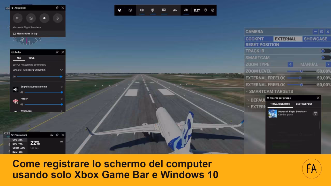 Come registrare lo schermo in Windows 10 mentre stai giocando