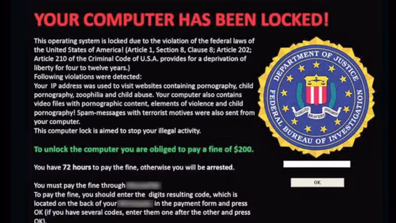 Cos'è un attacco ransomware e come fume funziona