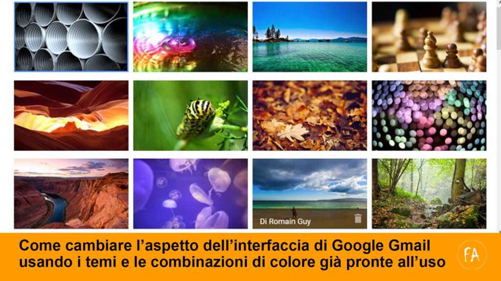 Come cambiare tema e colori nell'interfaccia di Gmail