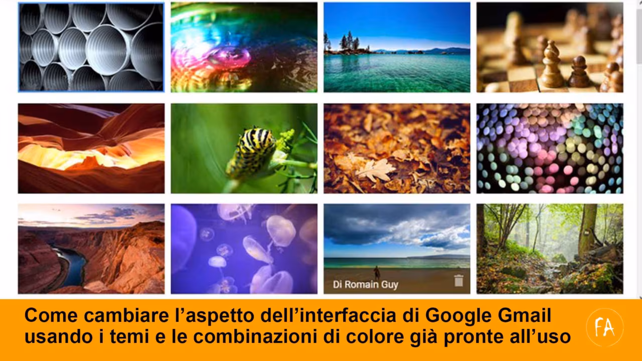 Come cambiare il tema e i colori in Google Gmail. Scegli il look per la tua posta elettronica