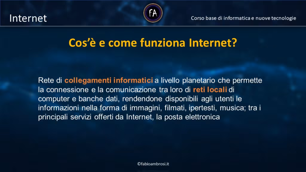 Definizione di Internet