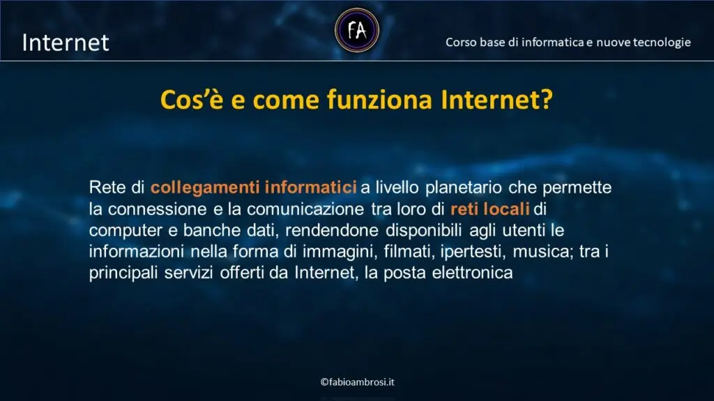 Definizione di Internet