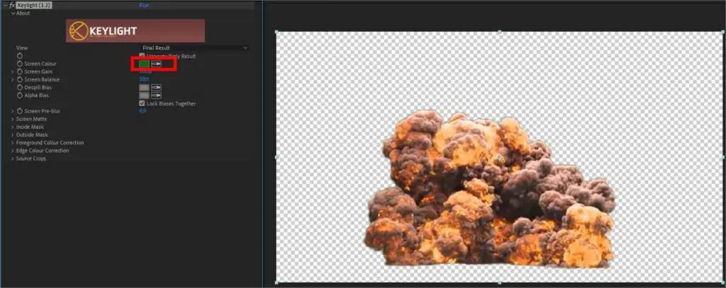 Creare trasparenza con il Chroma Key in After Effects Creare trasparenza con il Chroma Key in After Effects
