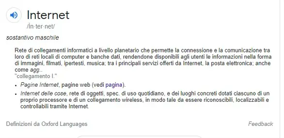 Cos'è internet? Come funziona? Definizione dell'Oxford Languages