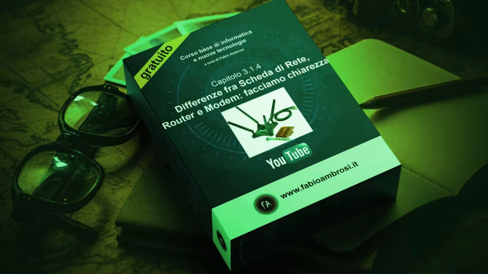 Differenze fra scheda di rete, router e modem