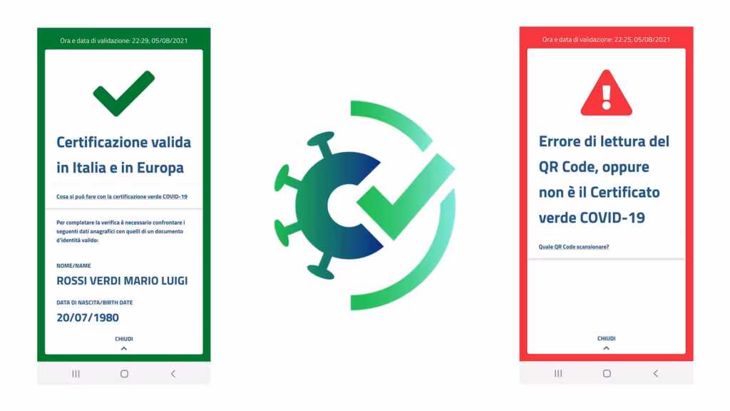 Come verificare un green pass con l'app ufficiale VerificaC19