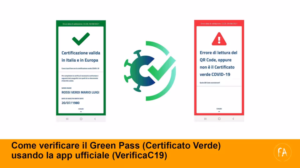 Guida: come verificare validità green pass con app VerificaC19