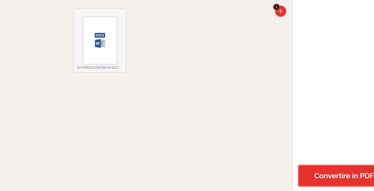 Come trasformare un documento WORD in PDF