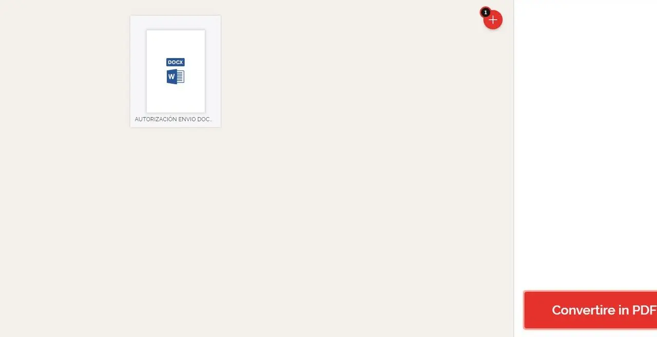 Come trasformare un documento WORD in PDF