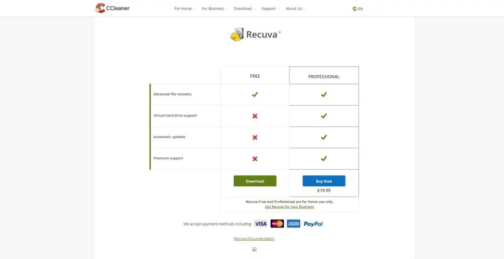 Scaricare Recurva, applicazione per recuperare dati cancellati da windows Scaricare Recurva, applicazione per recuperare dati cancellati da windows