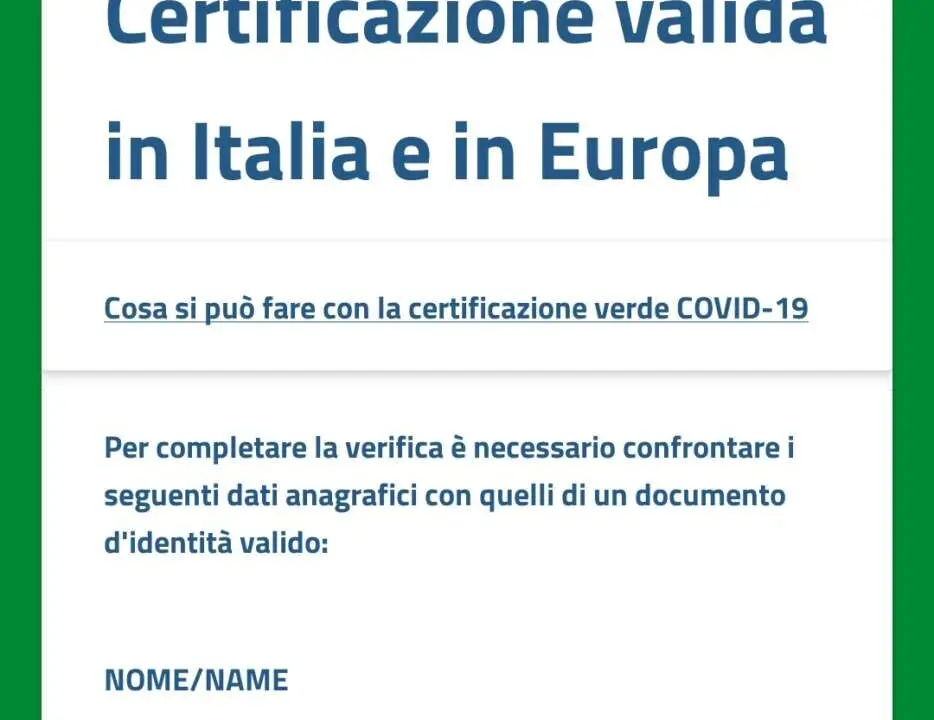 Come verificare certificato verde (Green Pass) - App VerificaC19 - Certificato Valido