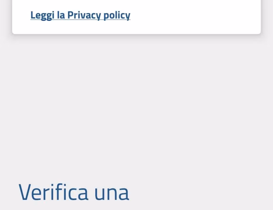 App ufficiale per verificare green pass (VerificaC19)