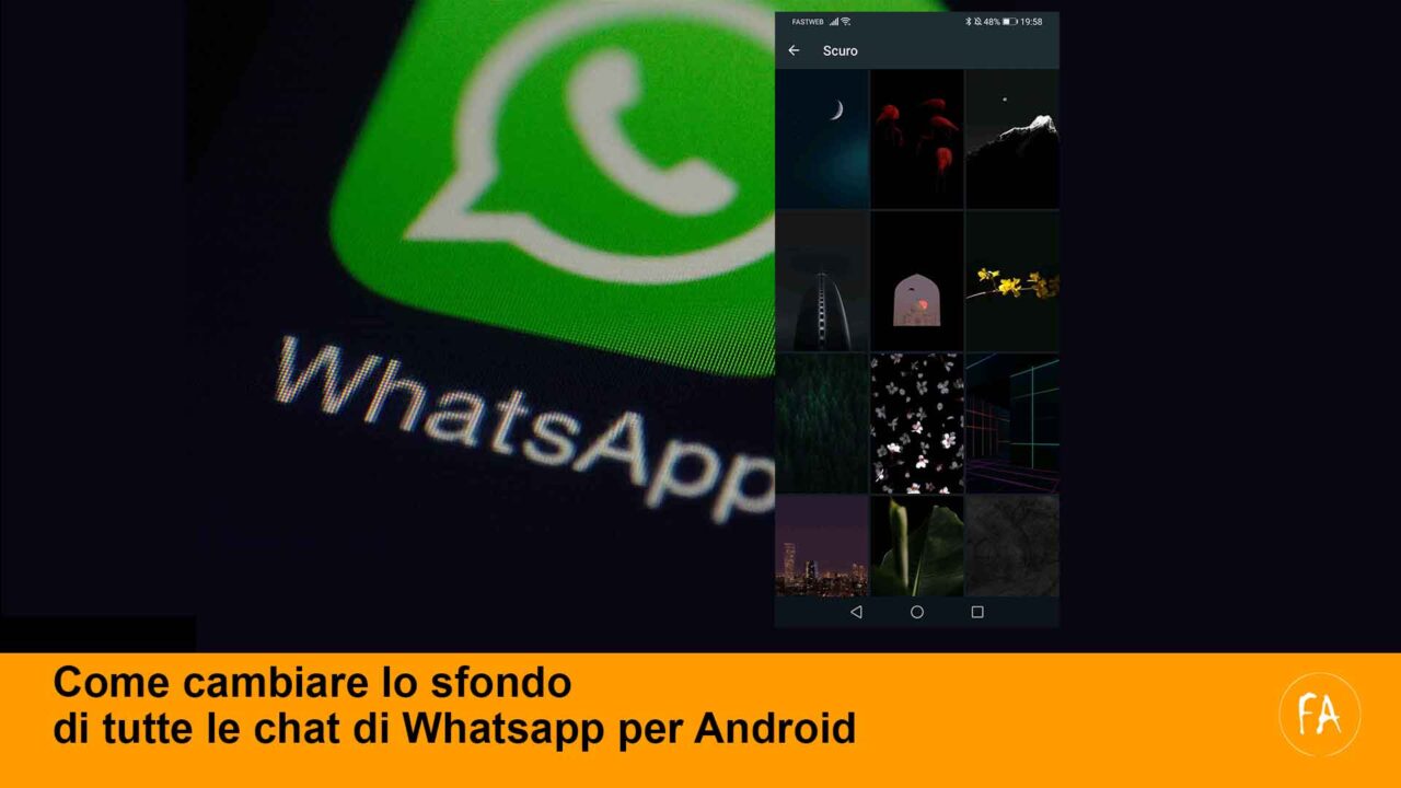 Come cambiare lo sfondo delle chat su Whatsapp su Android