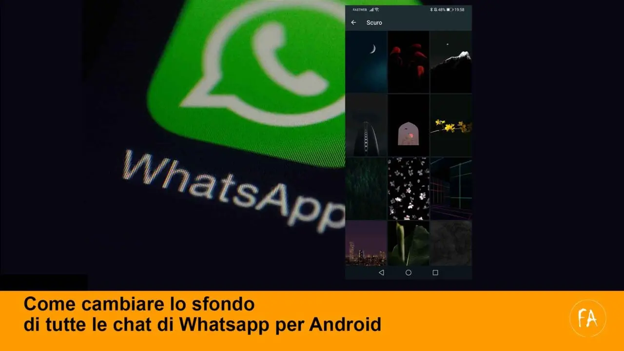 Come cambiare lo sfondo delle chat su Whatsapp su Android
