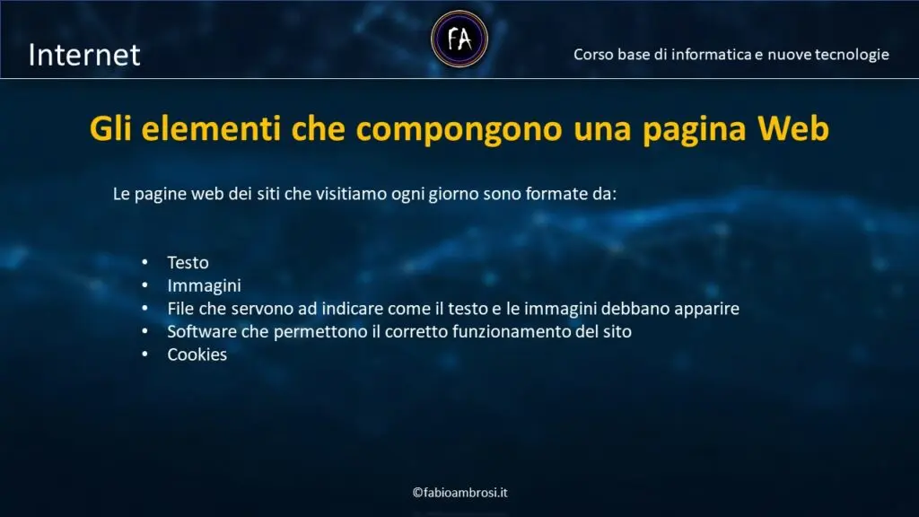 Come è fatto un sito internet?