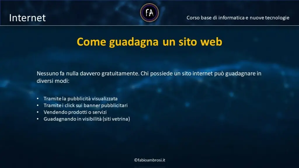 Privacy e dati personali: come guadagna un sito internet?